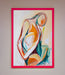 Pain Stroke Embrace Framed Poster - Hi Society