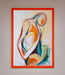 Pain Stroke Embrace Framed Poster - Hi Society