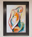 Pain Stroke Embrace Framed Poster - Hi Society
