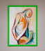 Pain Stroke Embrace Framed Poster - Hi Society