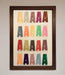 Pantone A Framed Poster - Hi Society