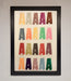 Pantone A Framed Poster - Hi Society