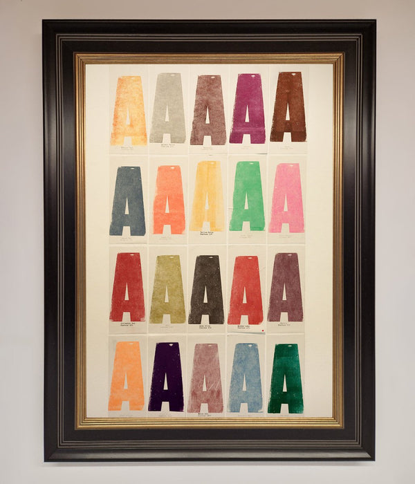 Pantone A Framed Poster - Hi Society