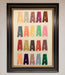 Pantone A Framed Poster - Hi Society