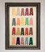 Pantone A Framed Poster - Hi Society