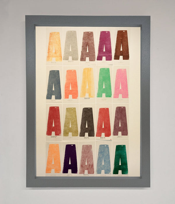 Pantone A Framed Poster - Hi Society