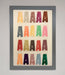 Pantone A Framed Poster - Hi Society