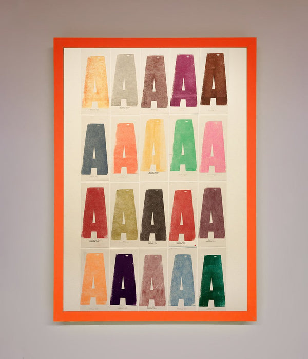 Pantone A Framed Poster - Hi Society