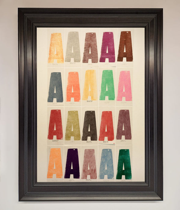 Pantone A Framed Poster - Hi Society
