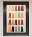 Pantone A Framed Poster - Hi Society