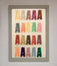 Pantone A Framed Poster - Hi Society