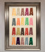 Pantone A Framed Poster - Hi Society