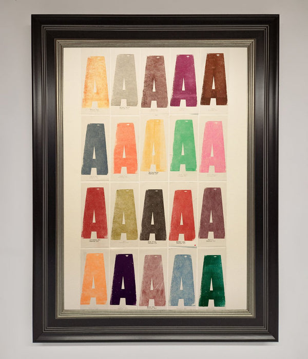 Pantone A Framed Poster - Hi Society