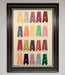 Pantone A Framed Poster - Hi Society
