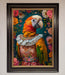 Parrot Renaissance Stare Framed Wall Art - Hi Society