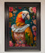 Parrot Renaissance Stare Framed Wall Art - Hi Society