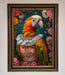 Parrot Renaissance Stare Framed Wall Art - Hi Society