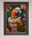 Parrot Renaissance Stare Framed Wall Art - Hi Society