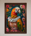 Parrot Renaissance Stare Framed Wall Art - Hi Society