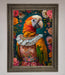 Parrot Renaissance Stare Framed Wall Art - Hi Society