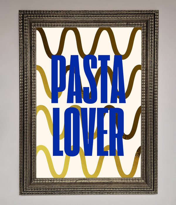 Pasta Lover Foil Print - Hi Society