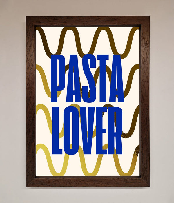 Pasta Lover Foil Print - Hi Society