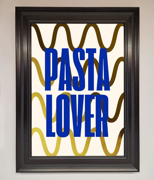 Pasta Lover Foil Print - Hi Society
