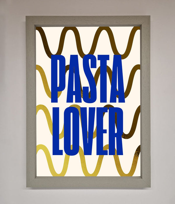 Pasta Lover Foil Print - Hi Society