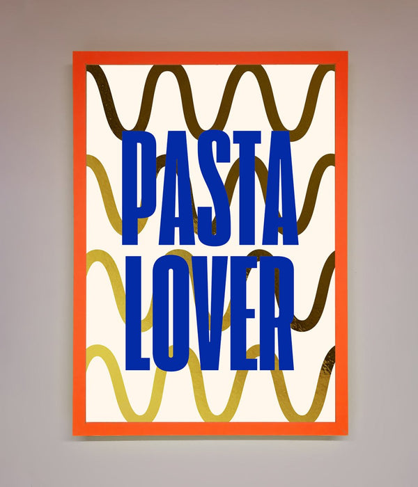 Pasta Lover Foil Print - Hi Society