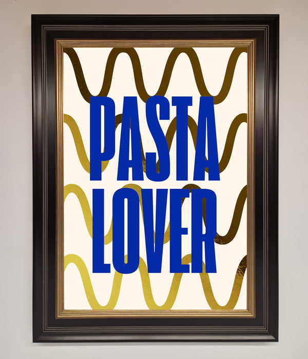 Pasta Lover Foil Print - Hi Society