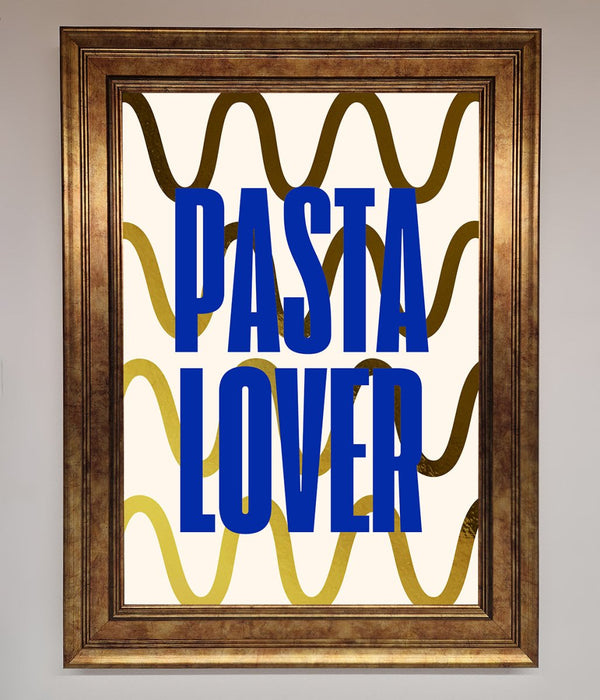 Pasta Lover Foil Print - Hi Society