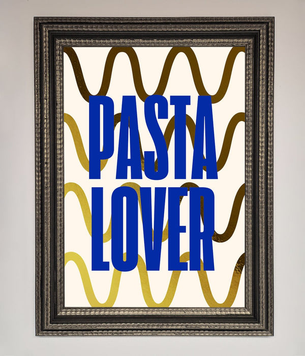 Pasta Lover Foil Print - Hi Society