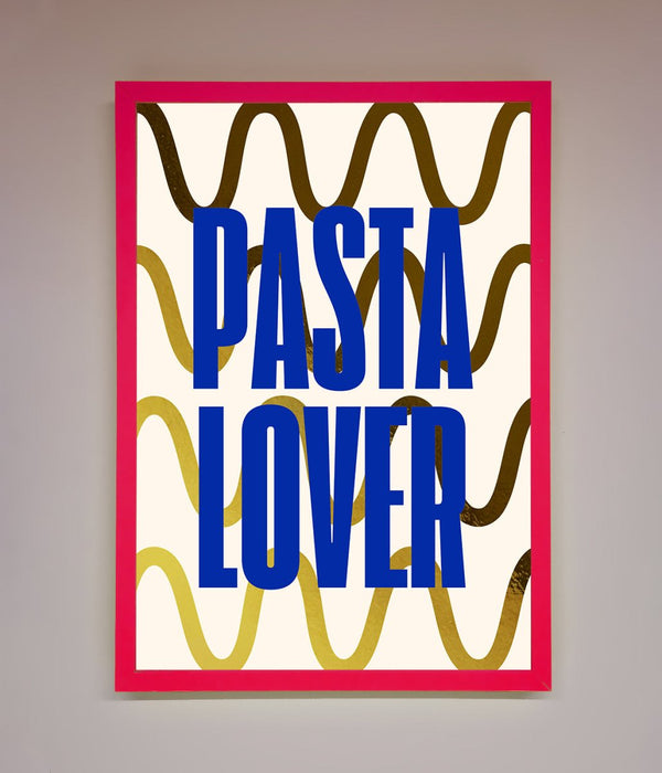 Pasta Lover Foil Print - Hi Society