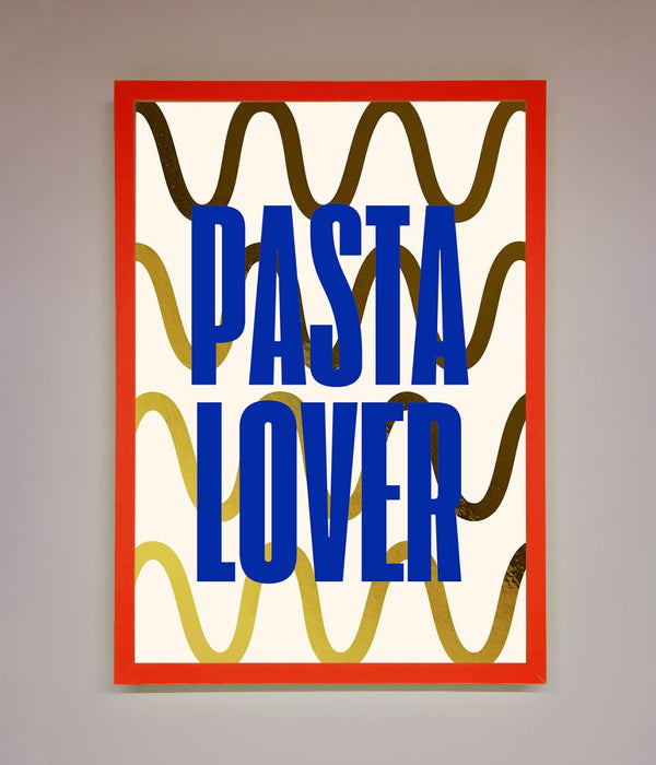 Pasta Lover Foil Print - Hi Society