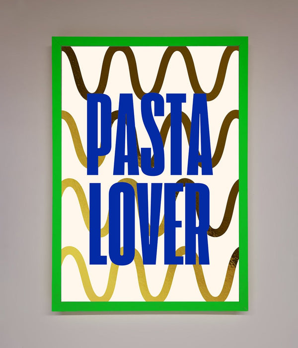 Pasta Lover Foil Print - Hi Society