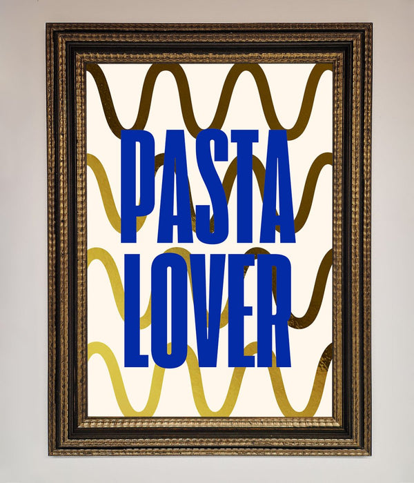 Pasta Lover Foil Print - Hi Society