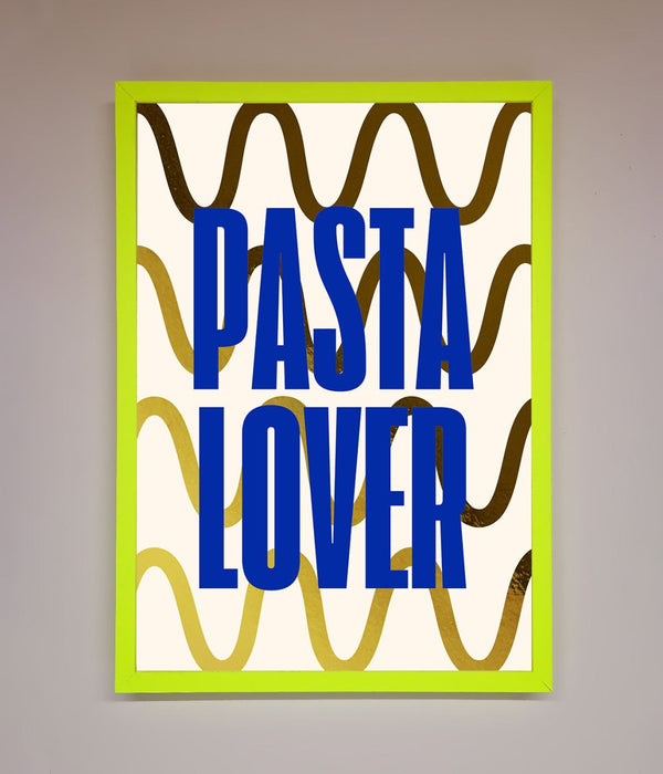 Pasta Lover Foil Print - Hi Society