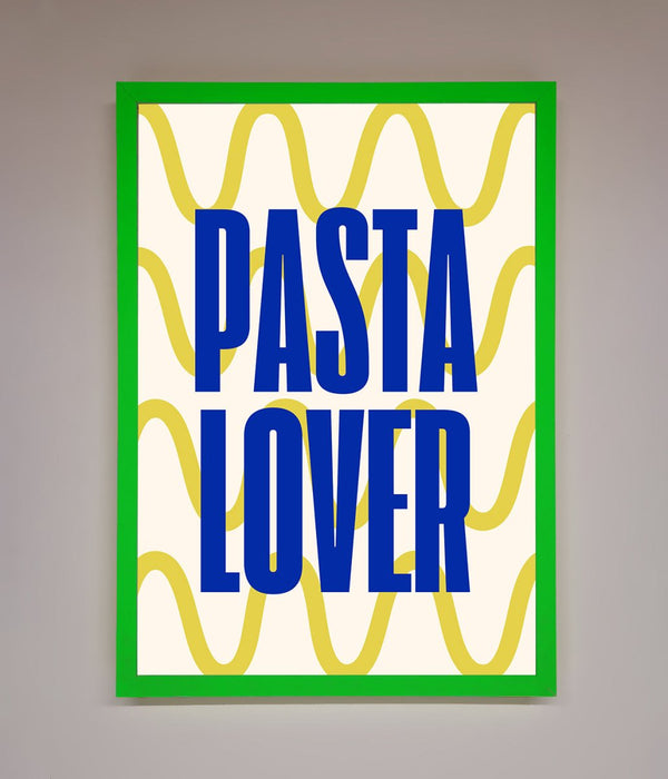 Pasta Lover Framed Wall Art - Hi Society