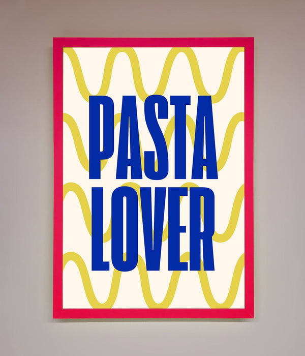 Pasta Lover Framed Wall Art - Hi Society