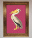Pelican On Pink Framed Poster - Hi Society
