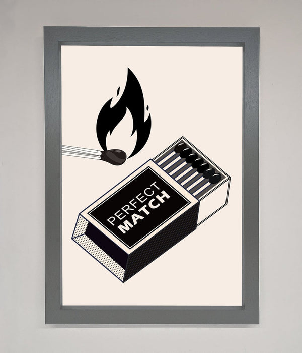 Perfect Match Framed Print - Hi Society