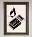Perfect Match Framed Print - Hi Society