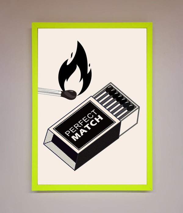Perfect Match Framed Print - Hi Society