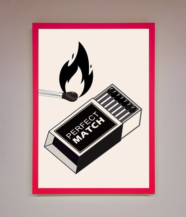 Perfect Match Framed Print - Hi Society