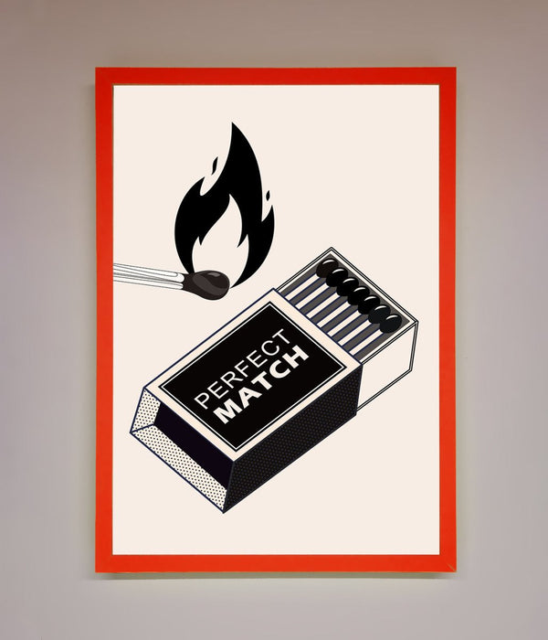 Perfect Match Framed Print - Hi Society