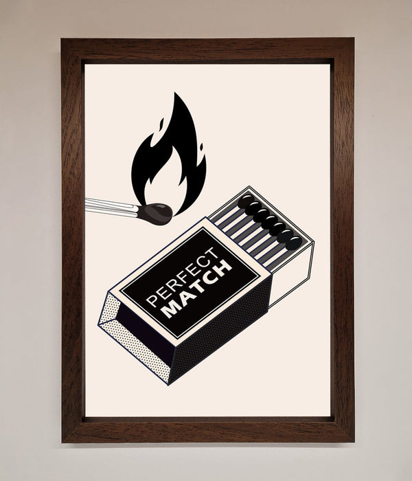 Perfect Match Framed Print - Hi Society