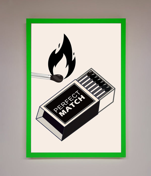 Perfect Match Framed Print - Hi Society