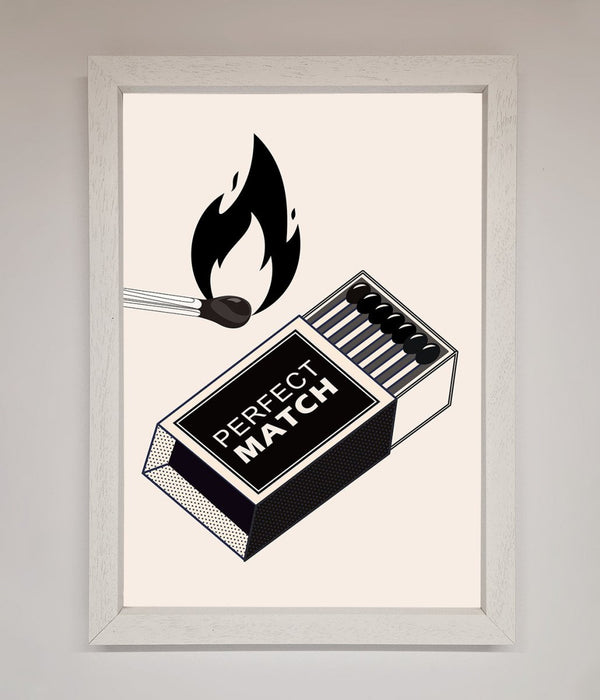 Perfect Match Framed Print - Hi Society