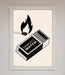 Perfect Match Framed Print - Hi Society