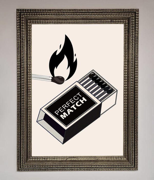 Perfect Match Framed Print - Hi Society